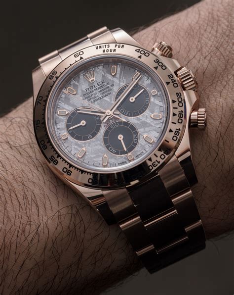 rolex daytona gold 2021